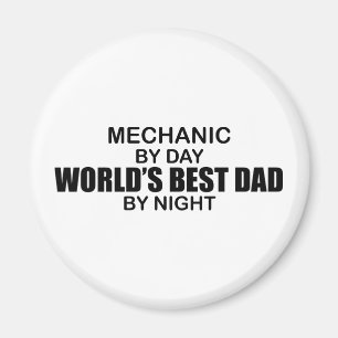 Imán El mejor papá del mundo - mecánico