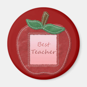 Imán El mejor profesor Apple
