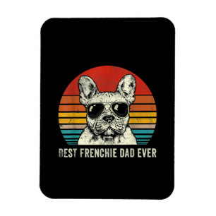 Imán El mejor regalo de Bulldog francés para papá franc