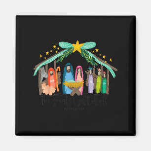 Imán El Mejor Regalo Para Todo Navidad Natividad Jesús