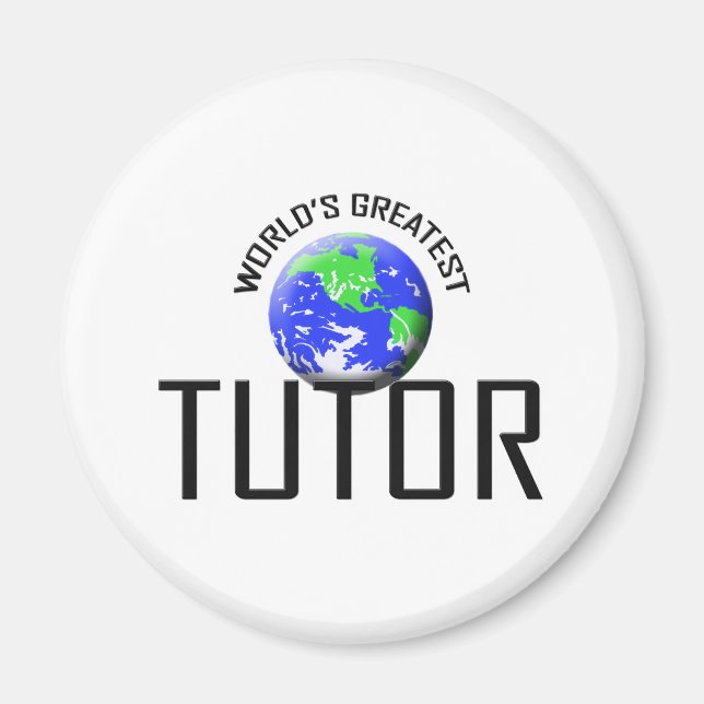 Imán El mejor tutor del mundo (Frente)