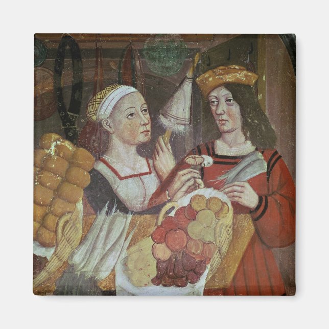 Imán El mercado de la verdura (Frente)