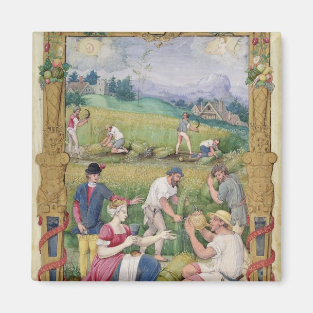 Imán El mes de agosto: La cosecha (Frente)