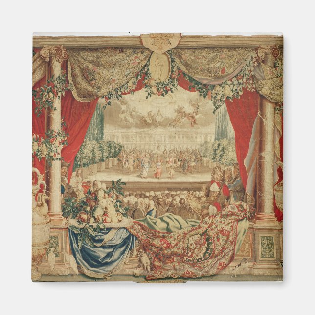 Imán El mes de enero/el Louvre (Frente)