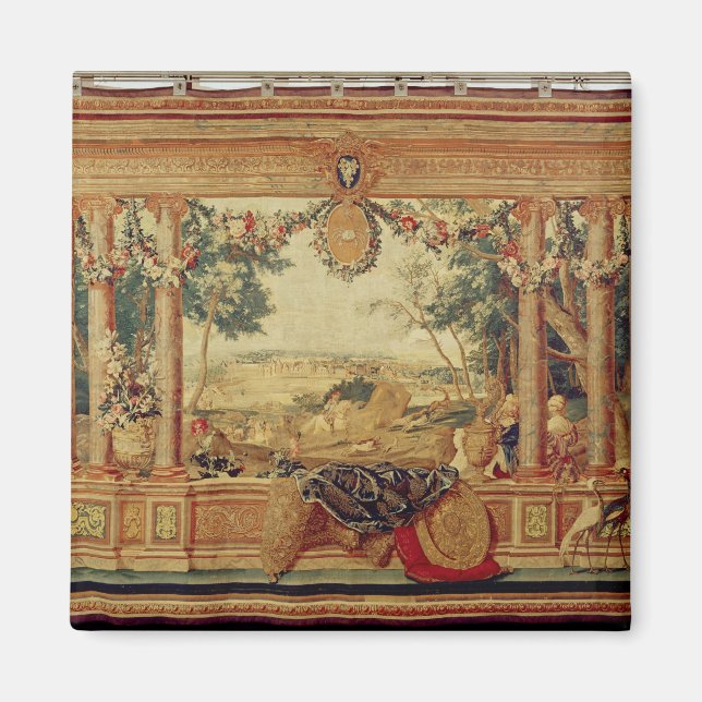 Imán El Mes de Junio/ Castillo de Fontainebleau (Frente)