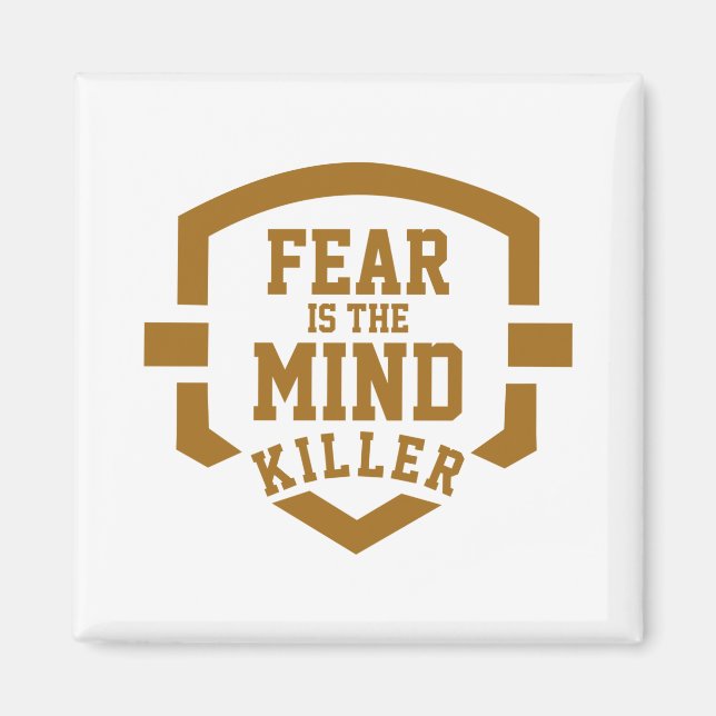 Imán El Miedo Es El Asesino Mental (Frente)