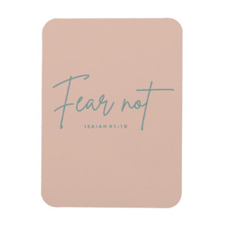 Imán "El miedo No". Isaías 41:10