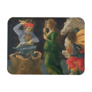 Imán El milagro de St. Eligius, el panel de la predela