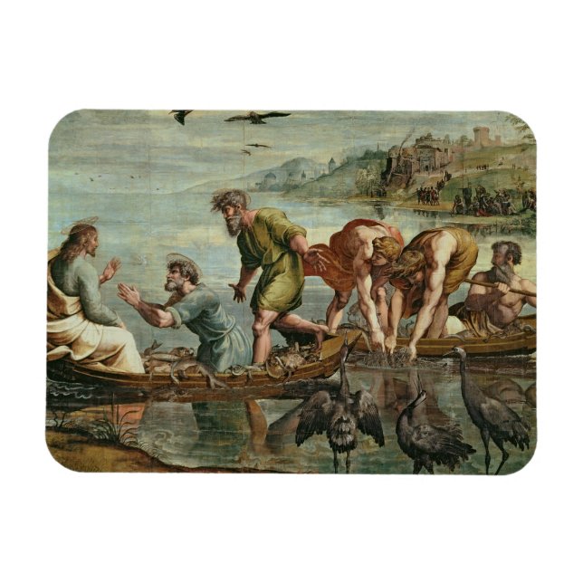 Imán El milagroso borrador de los peces (personalizado  (Horizontal)