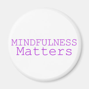 Imán El Mindfulness importa púrpura