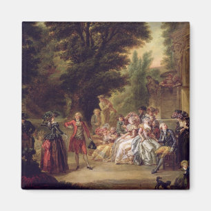 Imán El minué debajo del roble, 1787