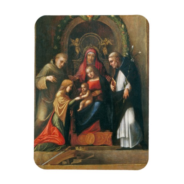 Imán El místico matrimonio de Santa Catalina (Vertical)