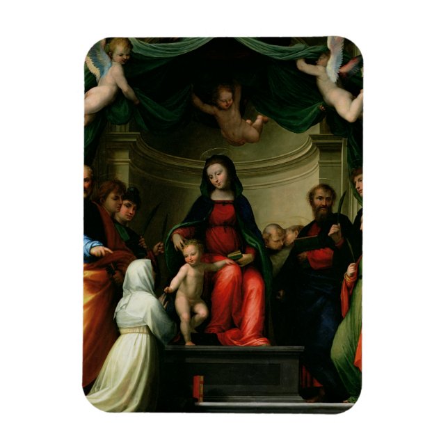 Imán El místico matrimonio de Santa Catalina de Siena c (Vertical)