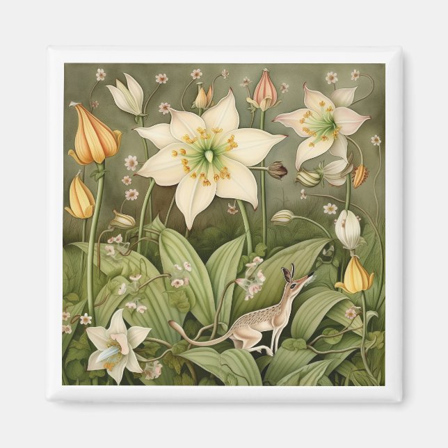 Imán El mítico mundo del ratón de ciervo sacudido (Frente)