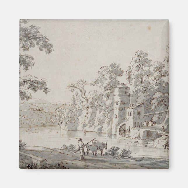 Imán El molino de agua del Ford (Frente)