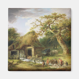 Imán El molino de agua viejo, 1790 (aceite en lona)