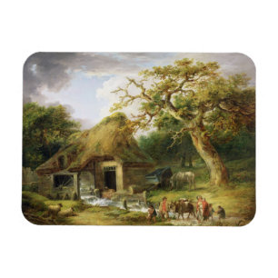 Imán El molino de agua viejo, 1790 (aceite en lona)