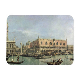Imán El Molo y el Piazzetta San Marco, Venecia (aceite