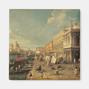 Imán El Molo y el Zecca, Venecia (aceite en lona)
