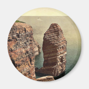 Imán El "monje" desde arriba, Helgoland, Alemania