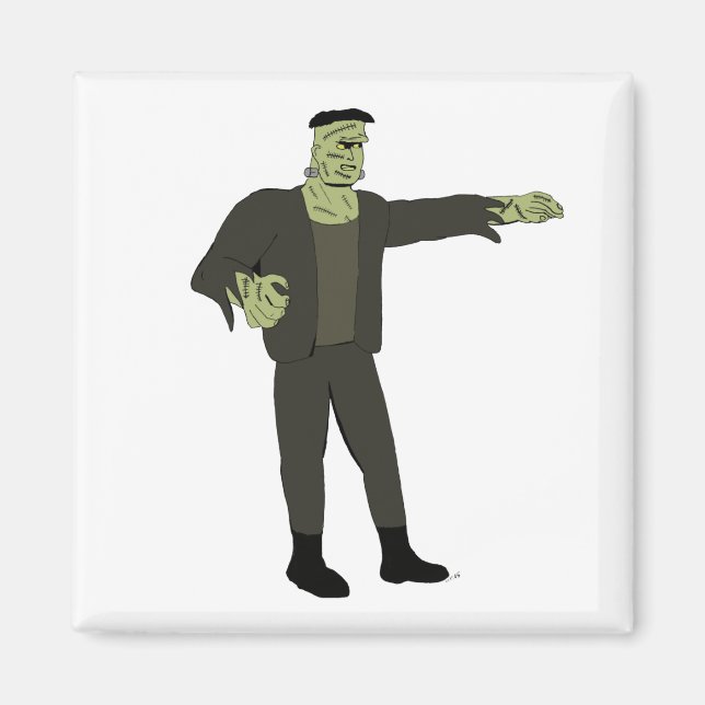 Imán El monstruo (Frente)