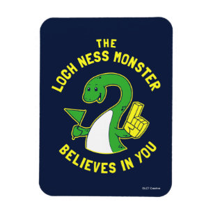 Imán El Monstruo De Loch Ness Cree En Ti
