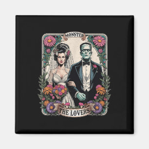 Imán El Monstruo Frankenstein Y Bride Los Amantes Del T