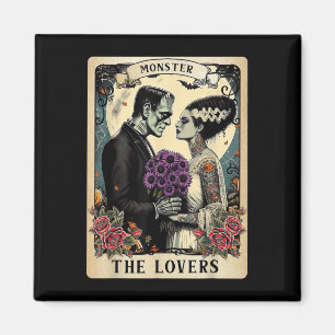 Imán El Monstruo Frankenstein Y Bride Los Amantes Del T