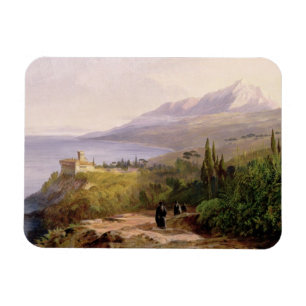 Imán El monte Athos y el monasterio de Stavroniketes,