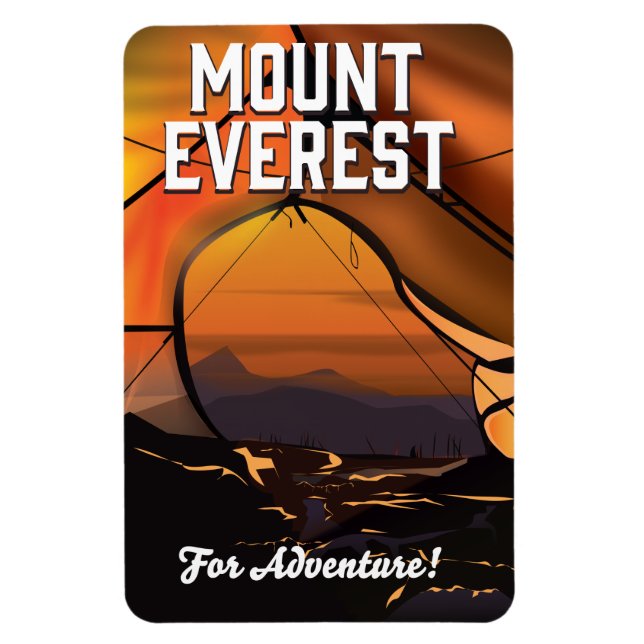 Imán ¡El Monte Everest Para La Aventura! (Vertical)