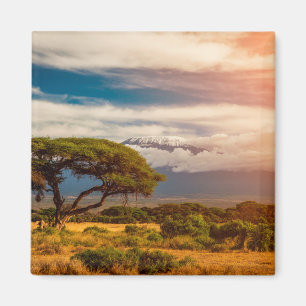 Imán El monte Kilimanjaro el   Amboseli, Kenia