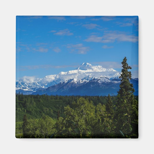 Imán El monte McKinley de Alaska (Frente)