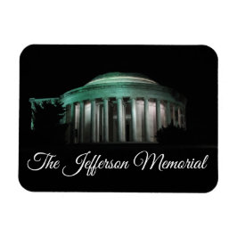 Imán El monumento a Jefferson de noche
