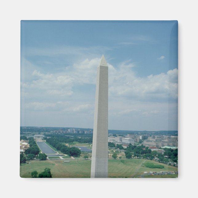 Imán El Monumento a Washington, construido entre 1848 y (Frente)
