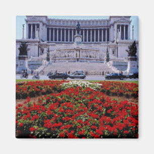 Imán El monumento rojo de Manuel del vencedor, Roma,