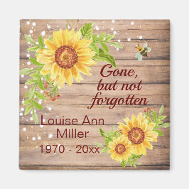 Imán El monumento ruso desapareció pero no el girasol o