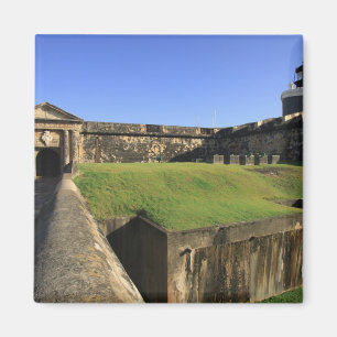 Imán El Morro, Castillo de San Felipe, puente levadizo,