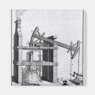 Imán El motor para elevar el agua por fuego