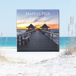 Imán El muelle de Nápoles En La Novedad De Florida