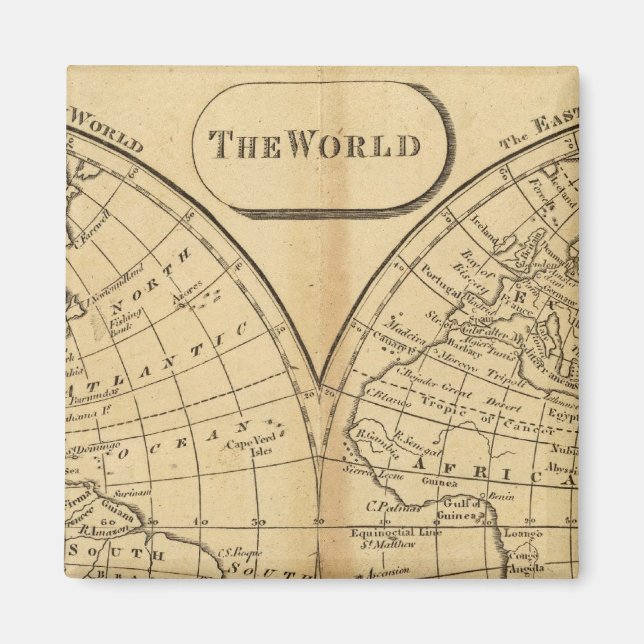 Imán El mundo (Frente)