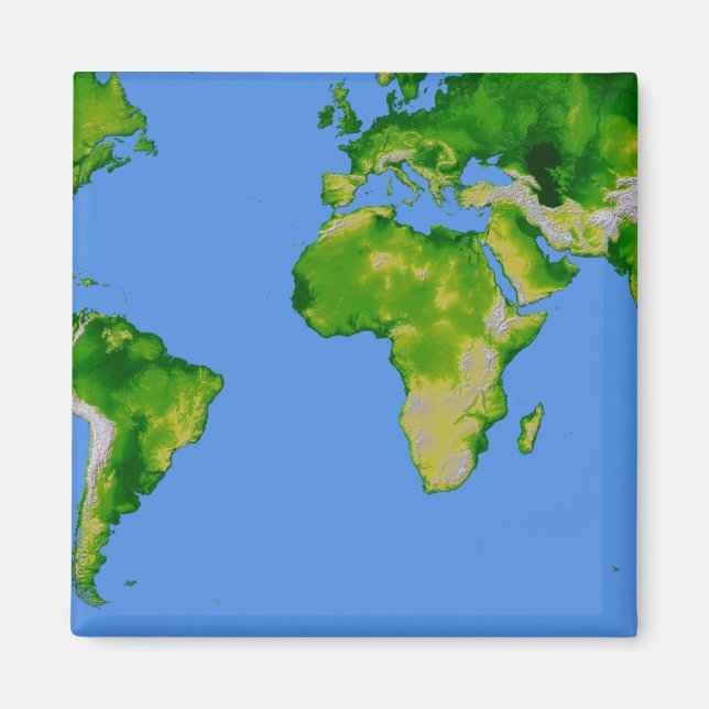 Imán El mundo (Frente)