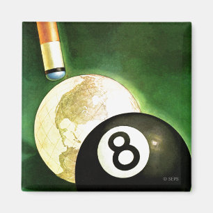 Imán El mundo como una pelota