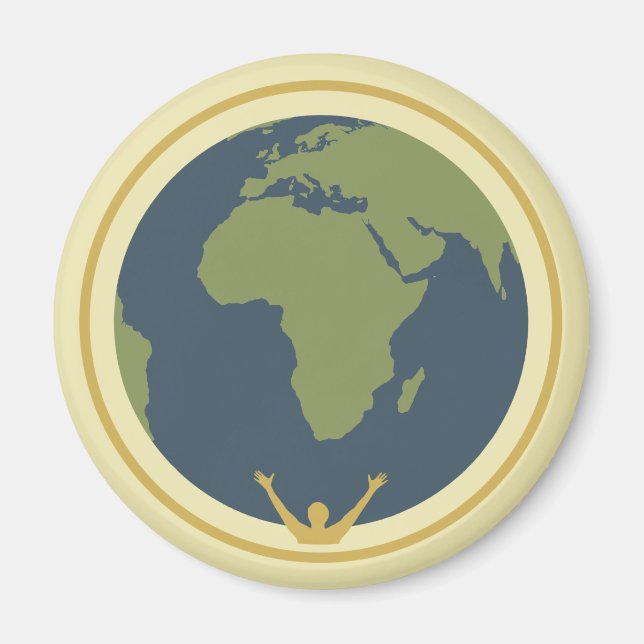 Imán El mundo entero (Frente)