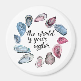Imán El mundo es tu ostra