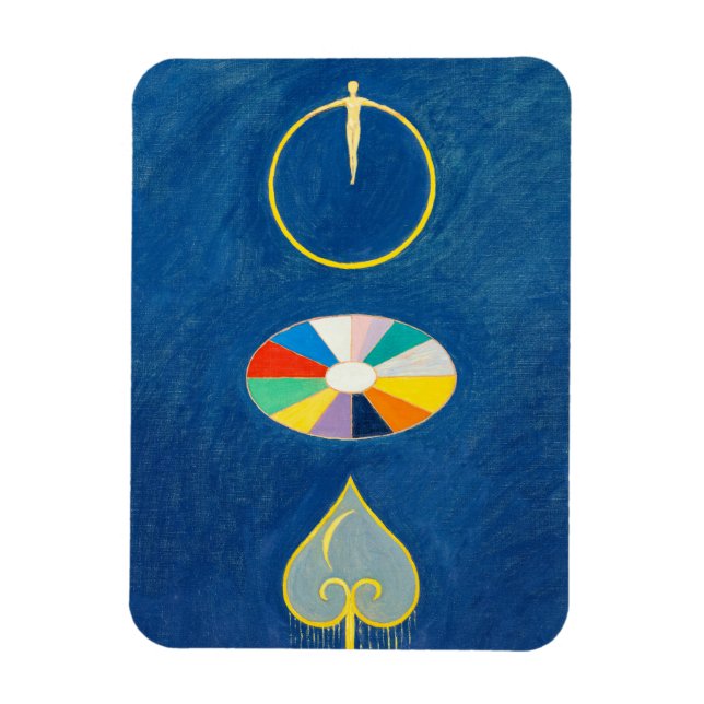 Imán El mundo espiritual, n° 54 de 1915, por Anna Casse (Vertical)