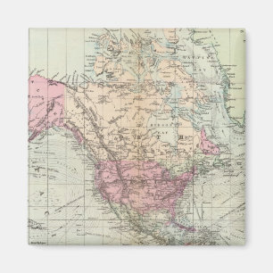 Imán El mundo, la proyección de Mercator