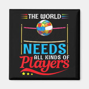 Imán El Mundo Necesita Todo Tipo De Jugadores De Voleib