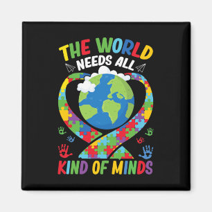Imán El Mundo Necesita Todo Tipo De Mentes Neurodiversi