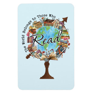 Imán El mundo pertenece a los que leen