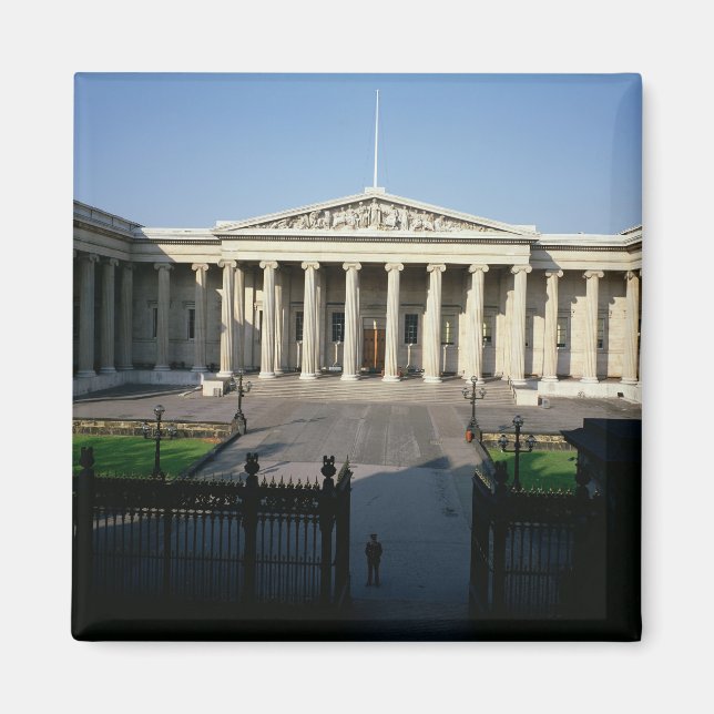 Imán El Museo Británico (Frente)
